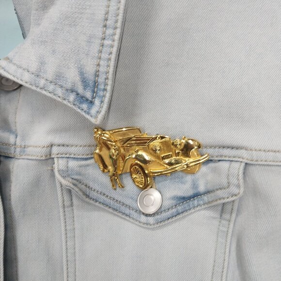 3169 Size XXXL Time & Tru Upcycled Jean Tunic Jacket - Picture 5 of 7